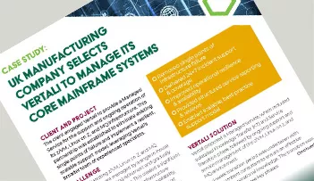 Vertali provides mainframe managed services for global business services provider